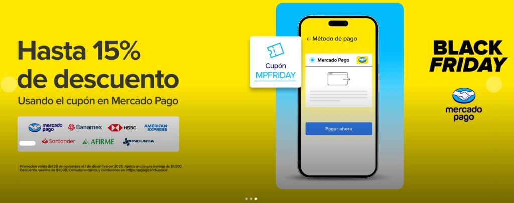 Friday Natura 15% de Descuento Adicional con MP