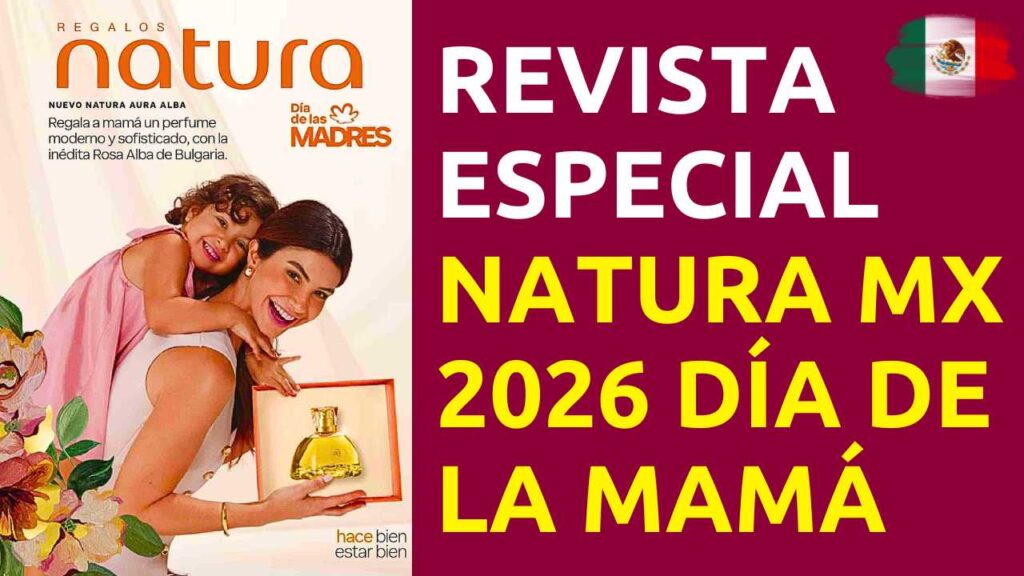 Revista Natura Regalos Día de las Madres 2026 Folleto Especial