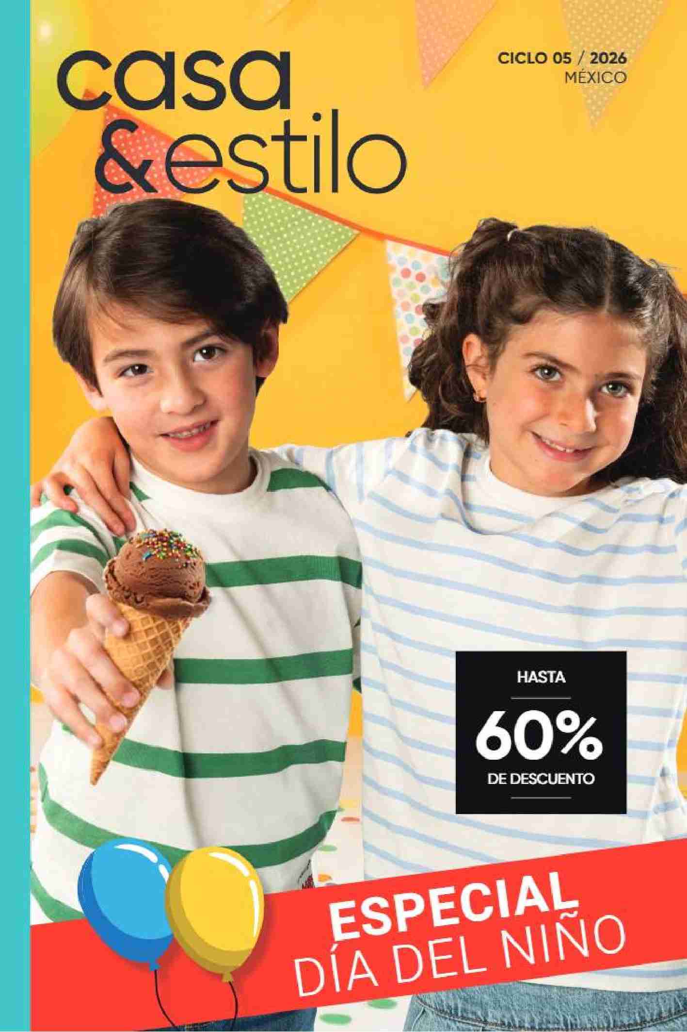 Mini Folleto Casa y Estilo Día del Niño 2026