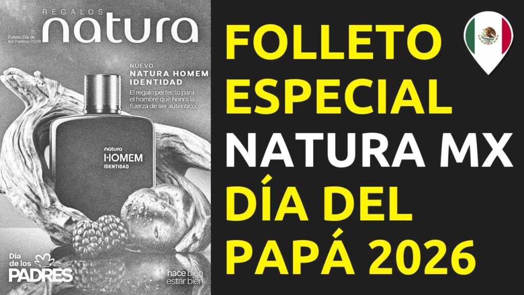 Revista Natura Regalos Día de los Padres 2026 Folleto Especial